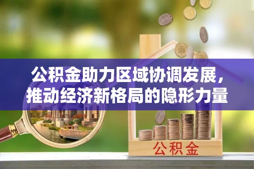 六脚公积金助力区域协调发展，推动经济新格局的隐形力量