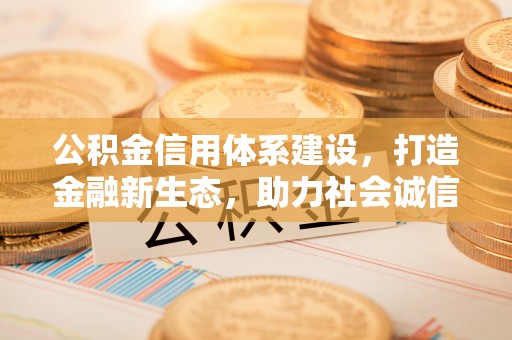 六脚公积金信用体系建设，打造金融新生态，助力社会诚信发展