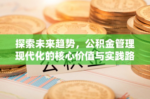 六脚探索未来趋势，公积金管理现代化的核心价值与实践路径